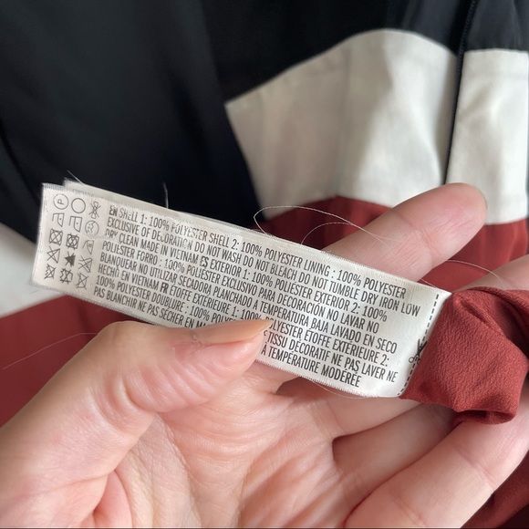 Forever 21 / Black & Brown Color Block Dress - Picture 6 of 8